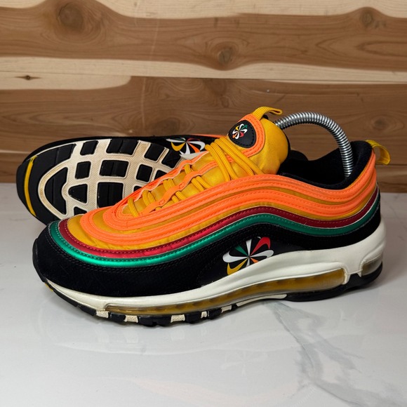 Nike Air Max 97 Sunburst Men's Sneakers CK9399-001 Yellow/Orange